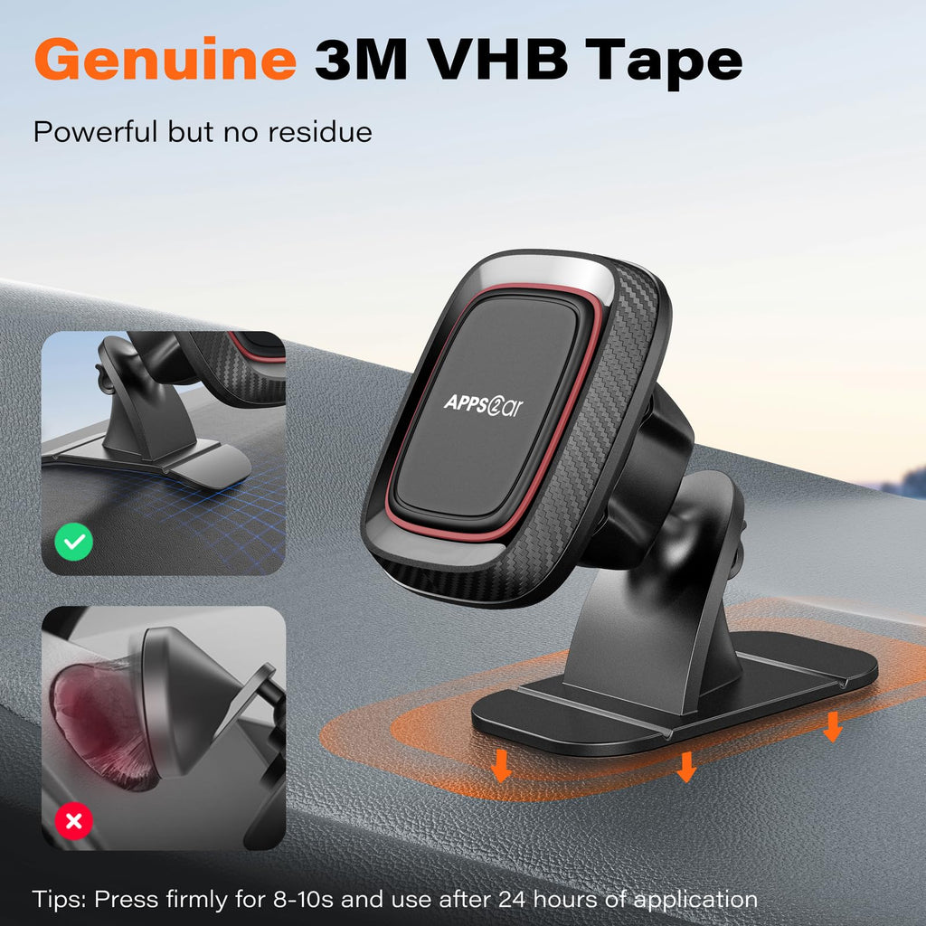 Magnetic Phone Holder Car, Apps2Car [Super Strong Magnet] Ph