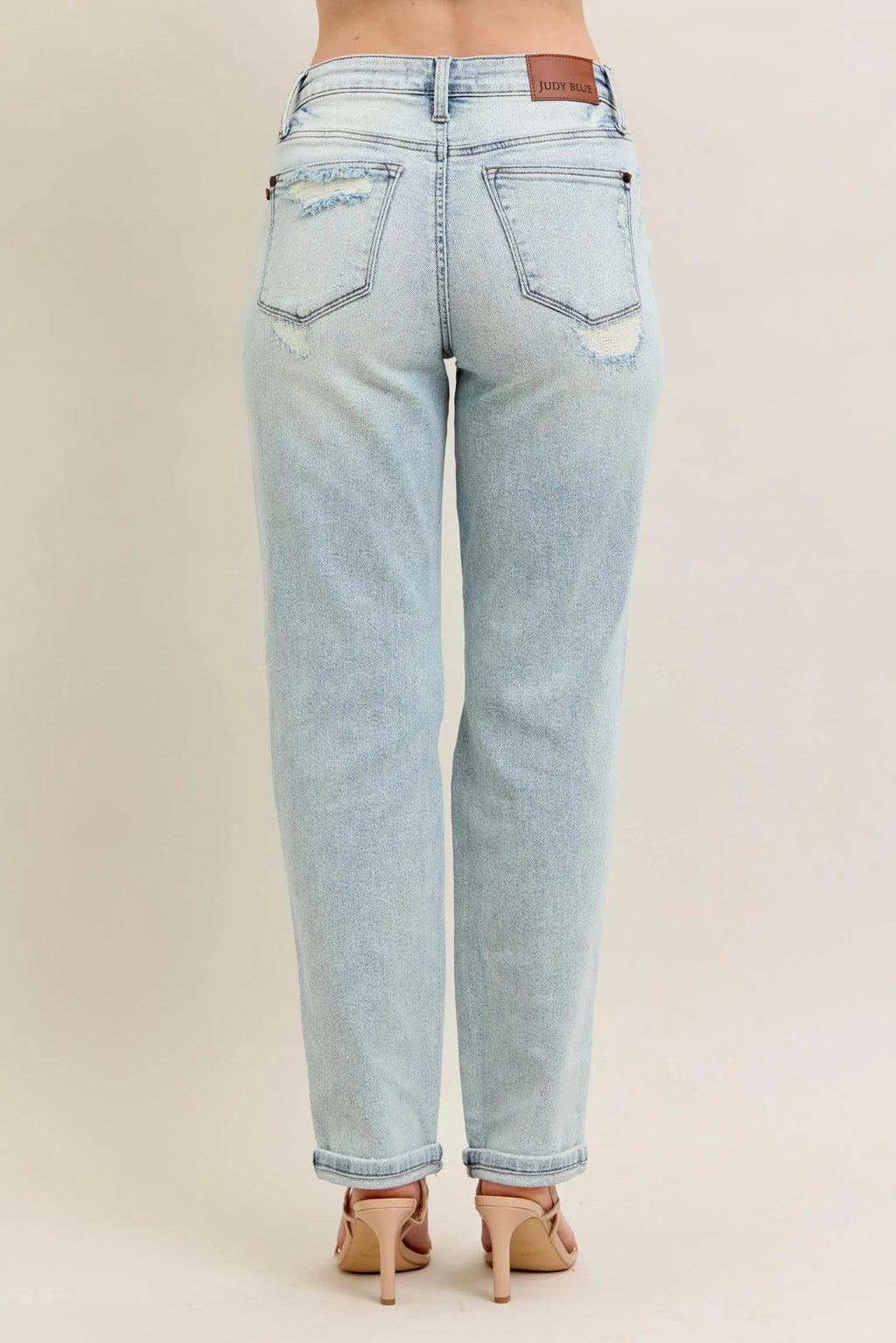 Women's Plus Size Jeans Jeans - Plus Size Destroyed - Women's Boyfriend Fit