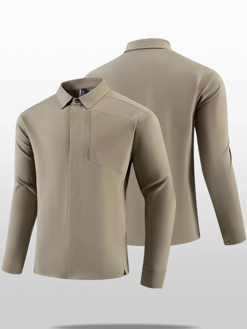 Men's Plus Size Slim Fit Long Sleeve Windbreaker Jacket