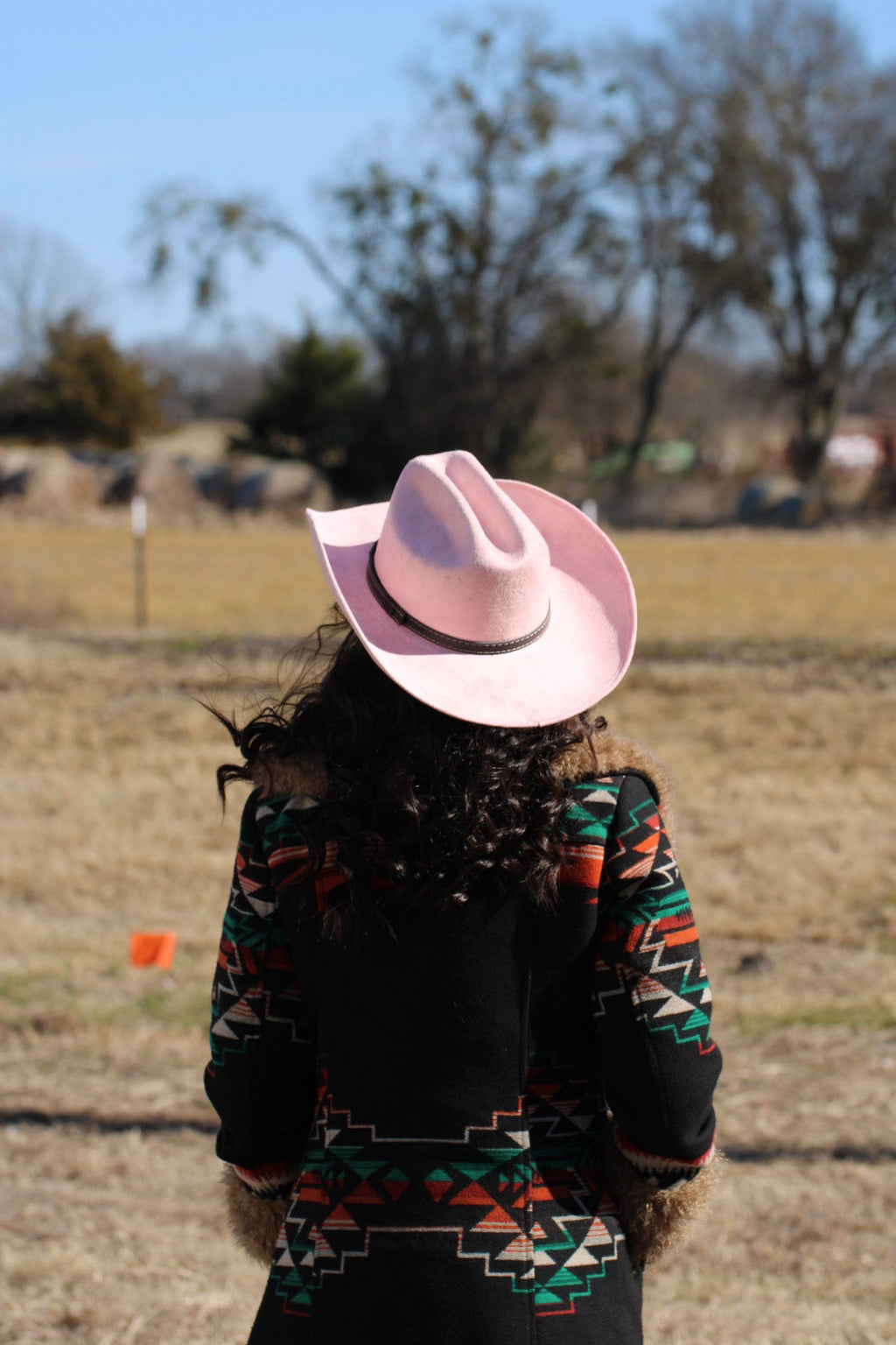 Durango Cowboy Hat - Blush Pink