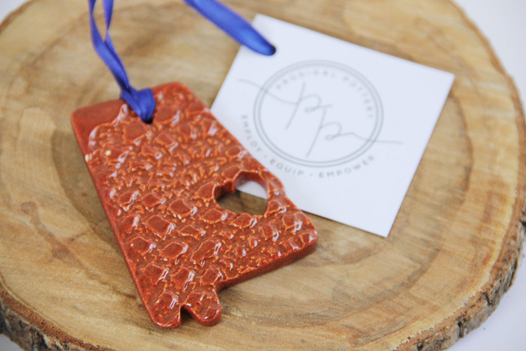 War Eagle Alabama Ornament