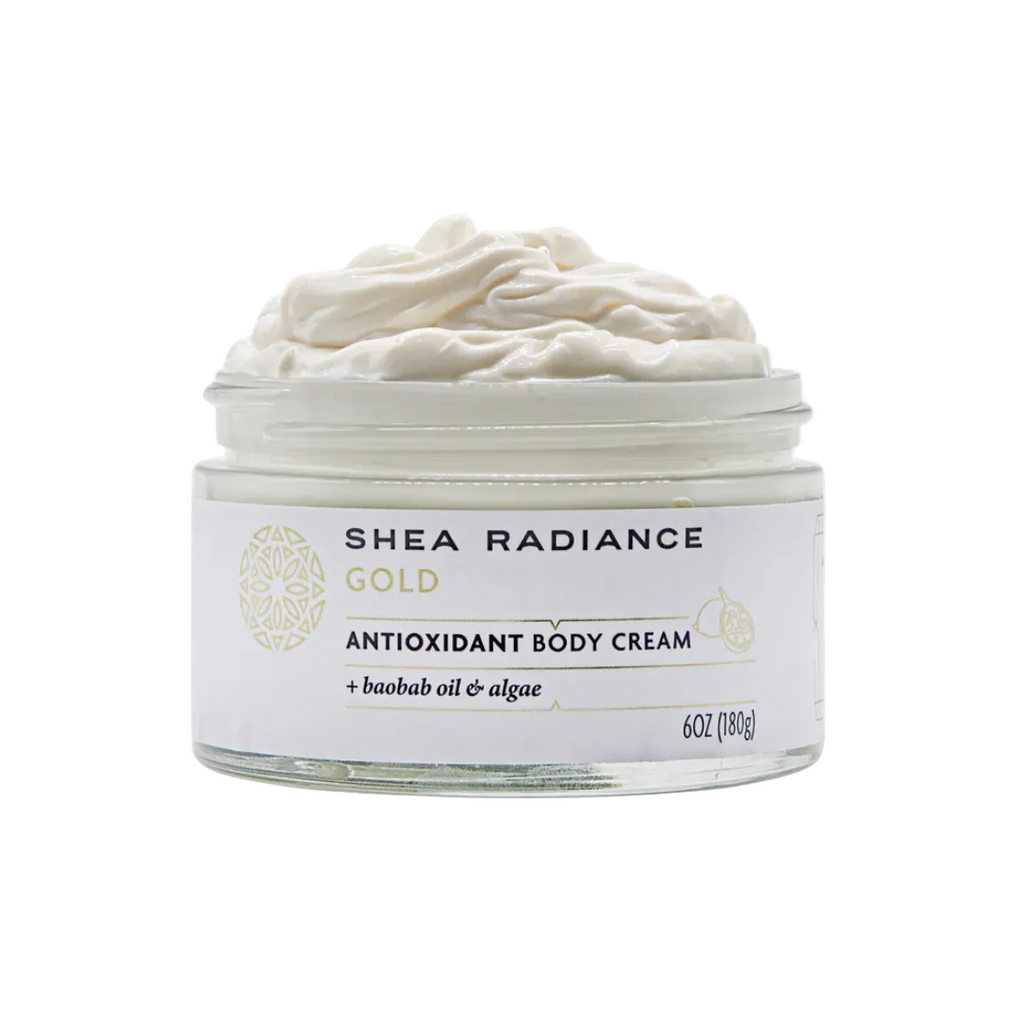 Antioxidant Body Cream for Dry & Sensitive Skin with Shea & Baobab Oil