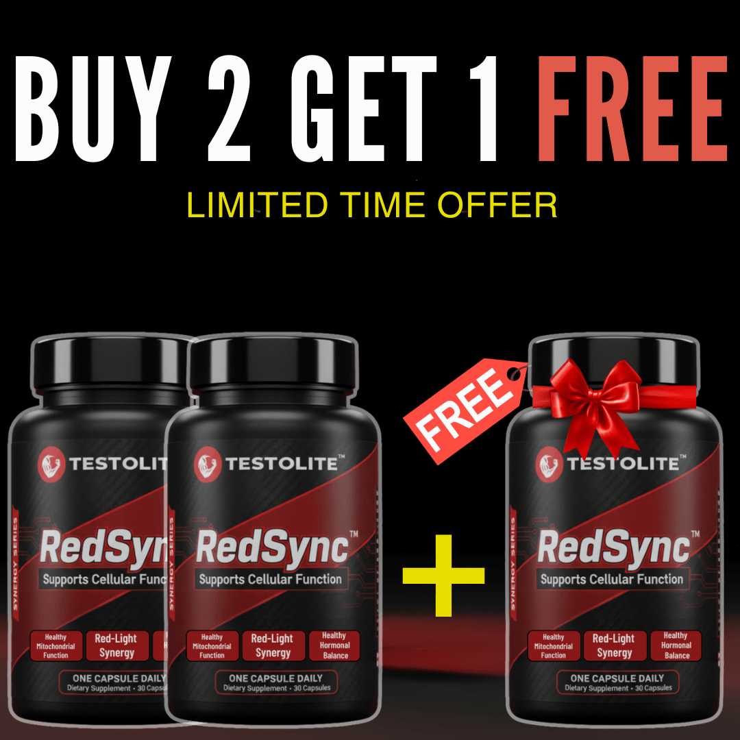 Testolite® RedSync™ — Cellular Energy & Vitality Formula | Testolite