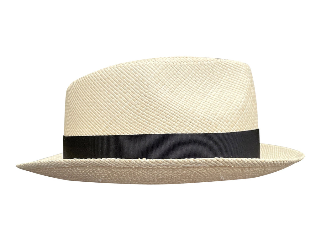 Boston Trilby Panama Hat - Handwoven