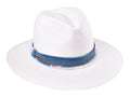Indigo Panama Hat Straw - Handwoven