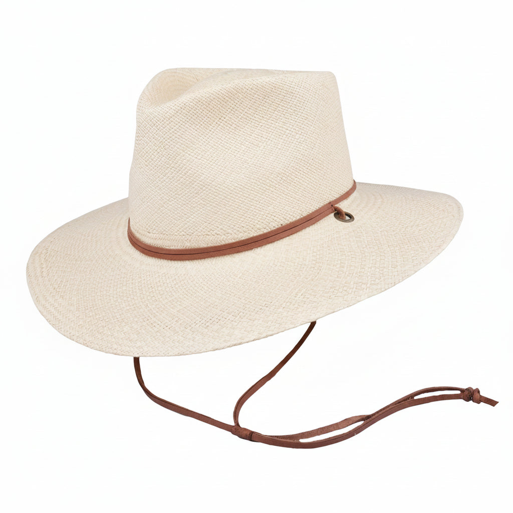 Panama Hat Kalahari with chin starp