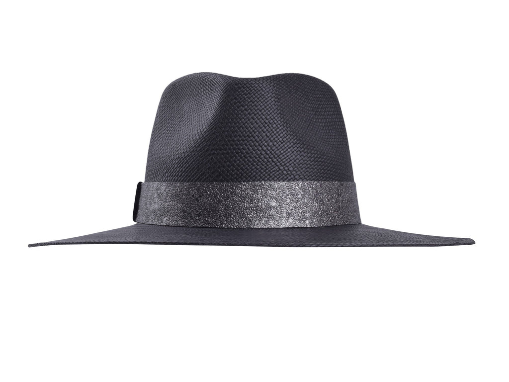 Onyx Panama Hat - Handwoven Hat