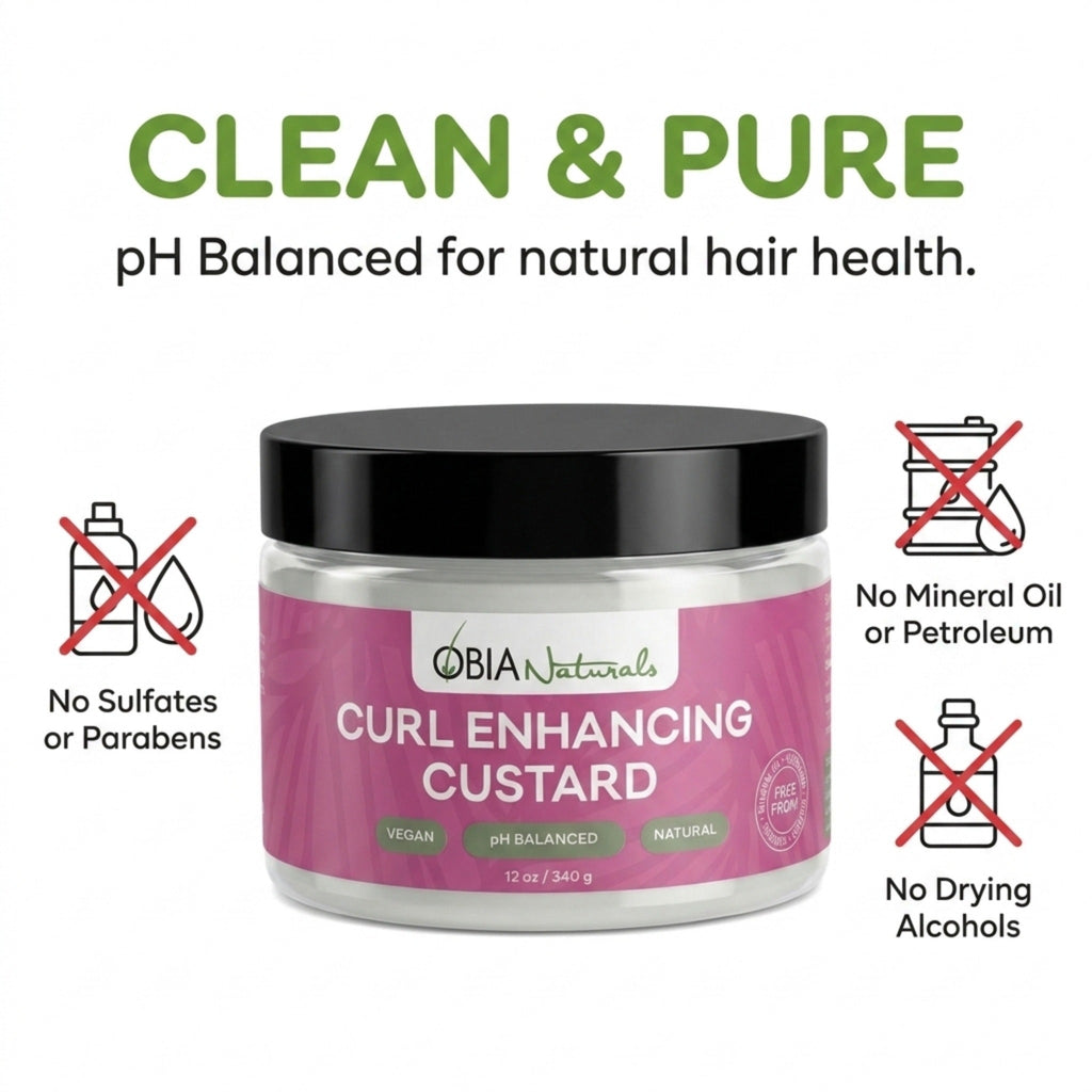 Curl Enhancing Custard — Award-Winning Curl Defining Gel
