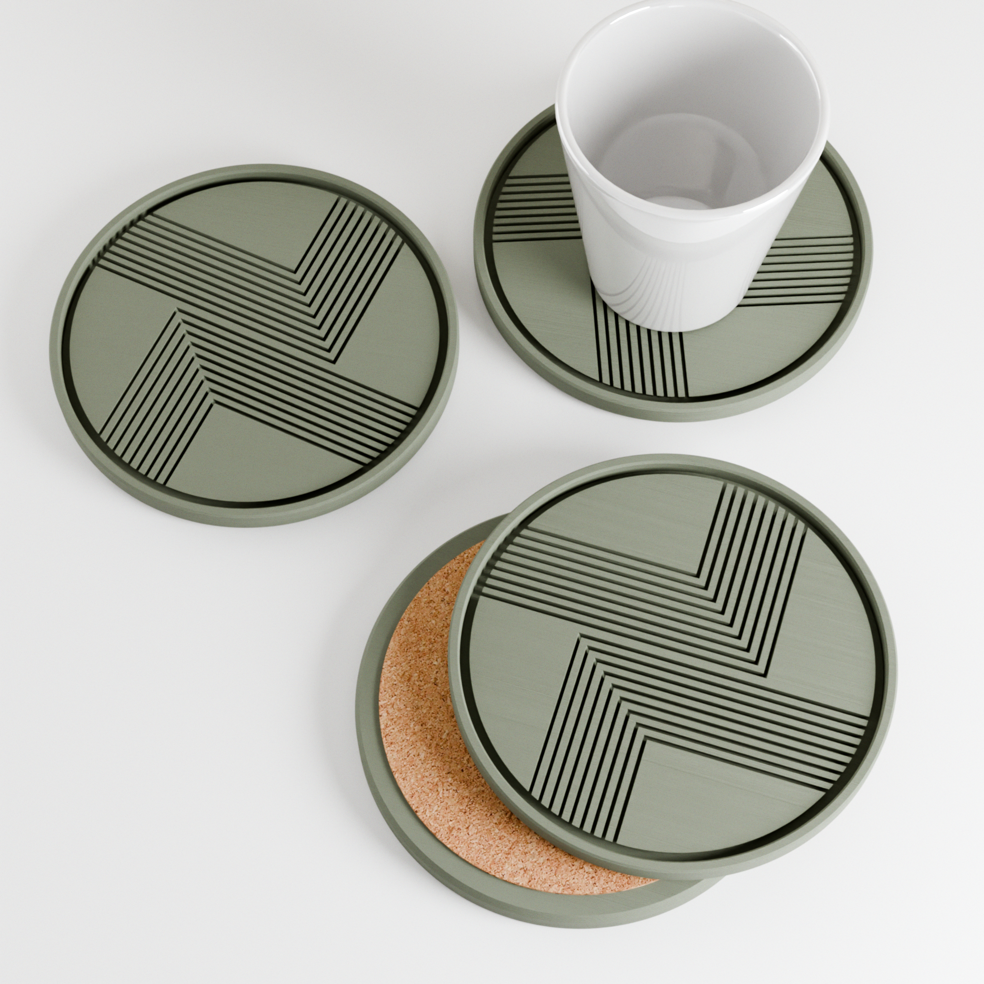LINED Coaster