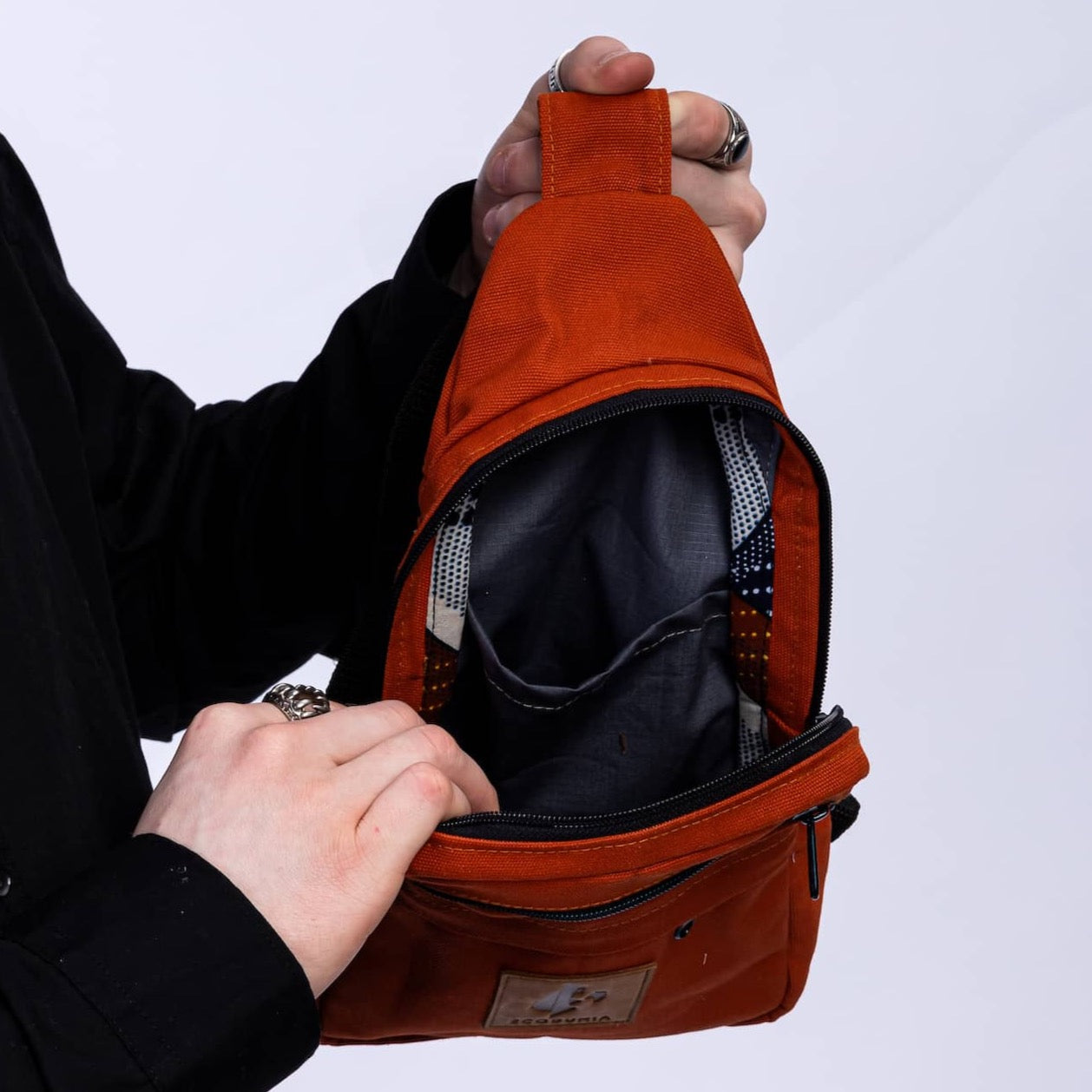 Large Canvas Crossbody Sling Bag for Men & Women | Umoja
