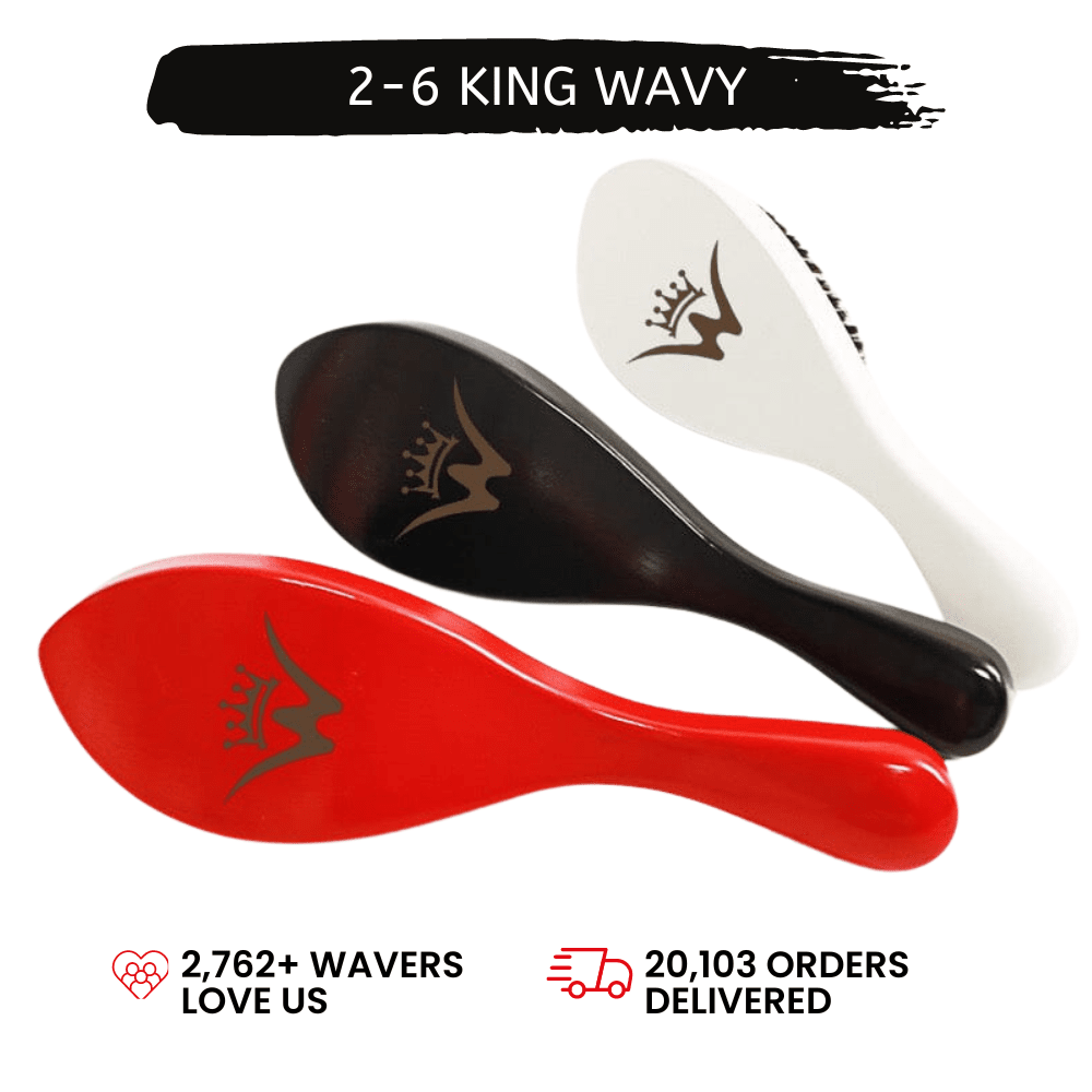 360 Wave Long Handle Curved Brush