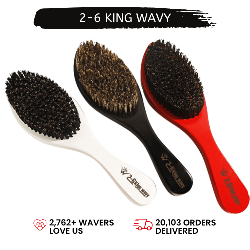 360 Wave Long Handle Curved Brush