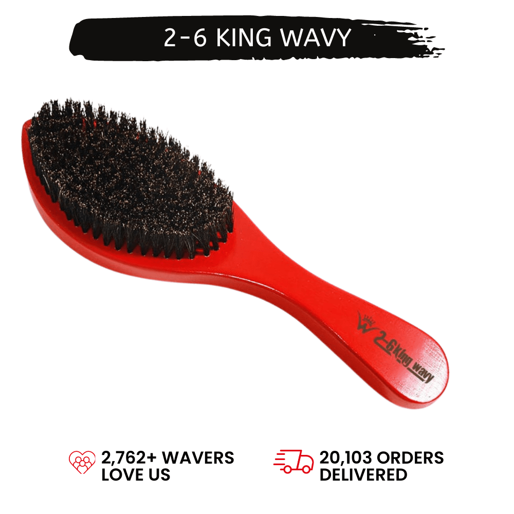 360 Wave Long Handle Curved Brush