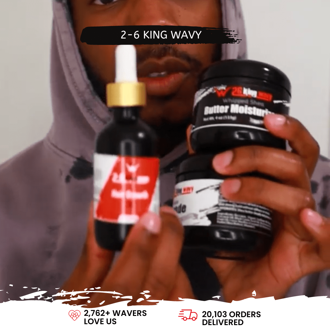 Natural Hair Care Essentials Bundle for Waves & Coarse Hair (Junkie Pack)