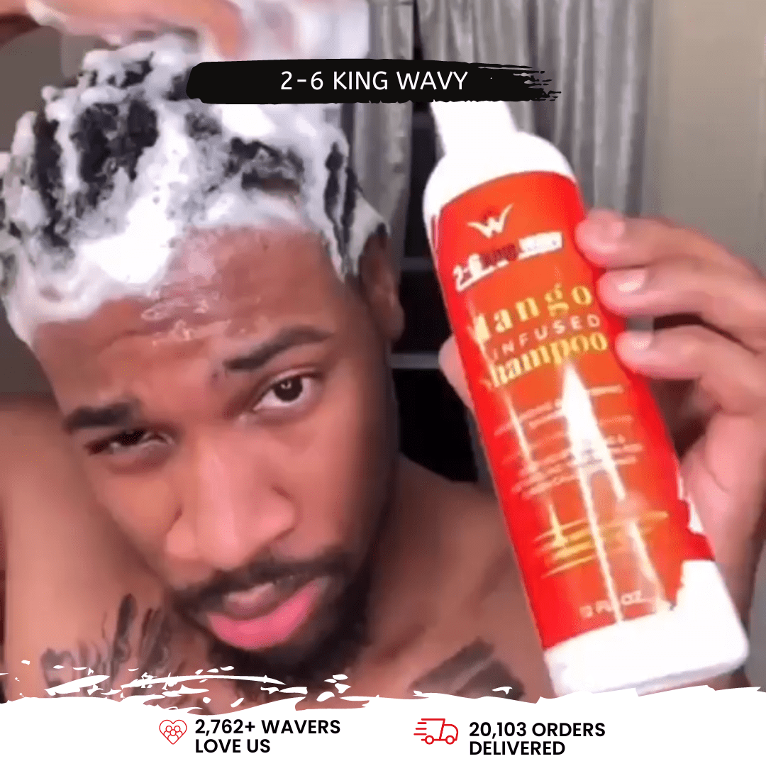 Mango Moisturizing Shampoo for Waves & Coarse Hair (Shampoo Bottle)