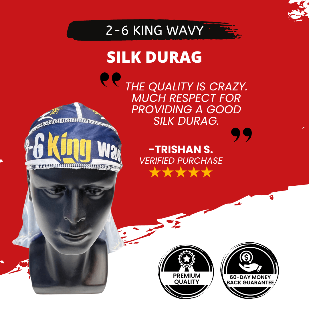 Silk Durag for 360 Waves & Overnight Compression [All Variants]