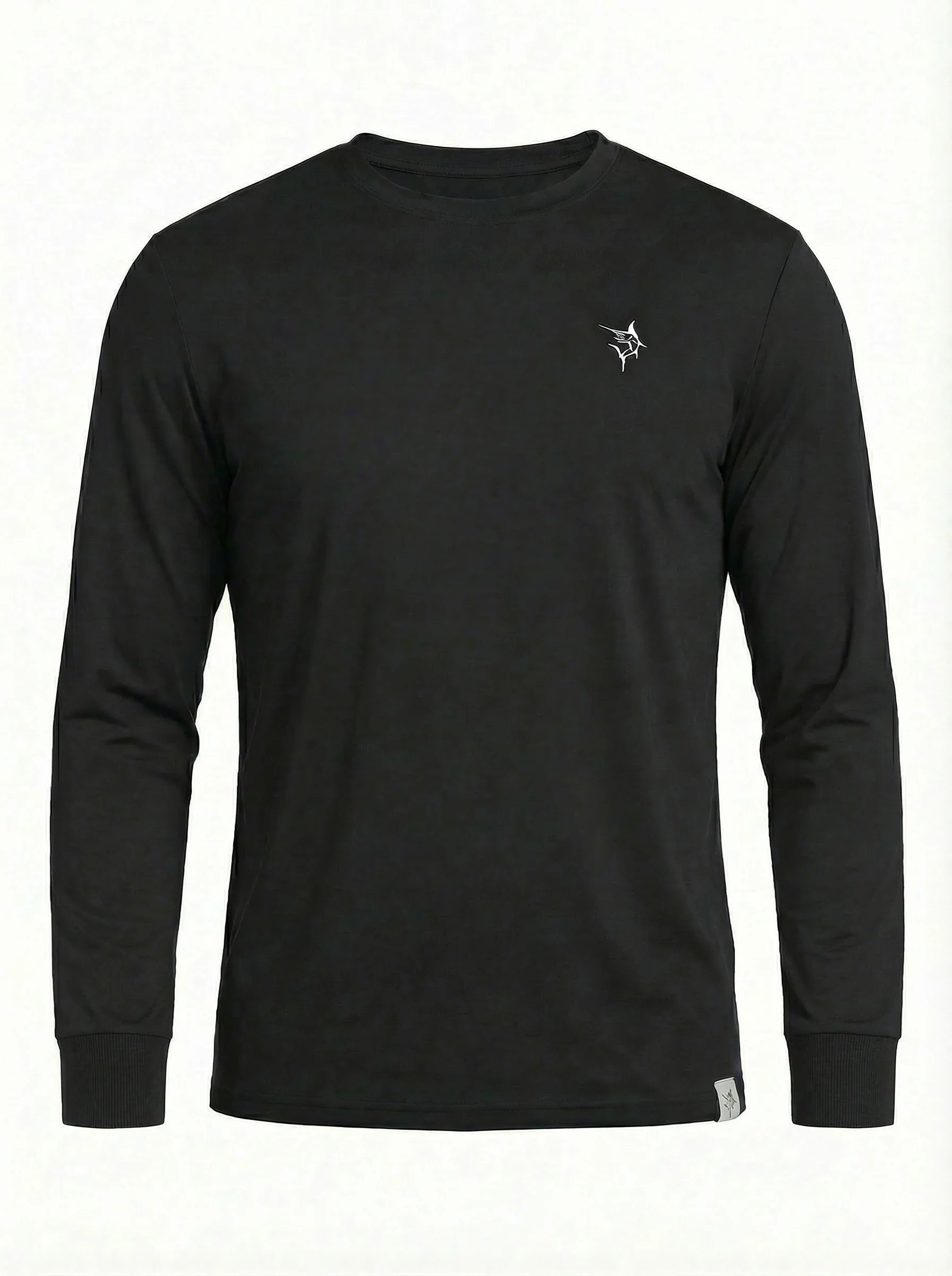 Dockside Performance Long Sleeve — UV50, 360° Flex, Speed-Dry | Ocean Blue | White Water Life