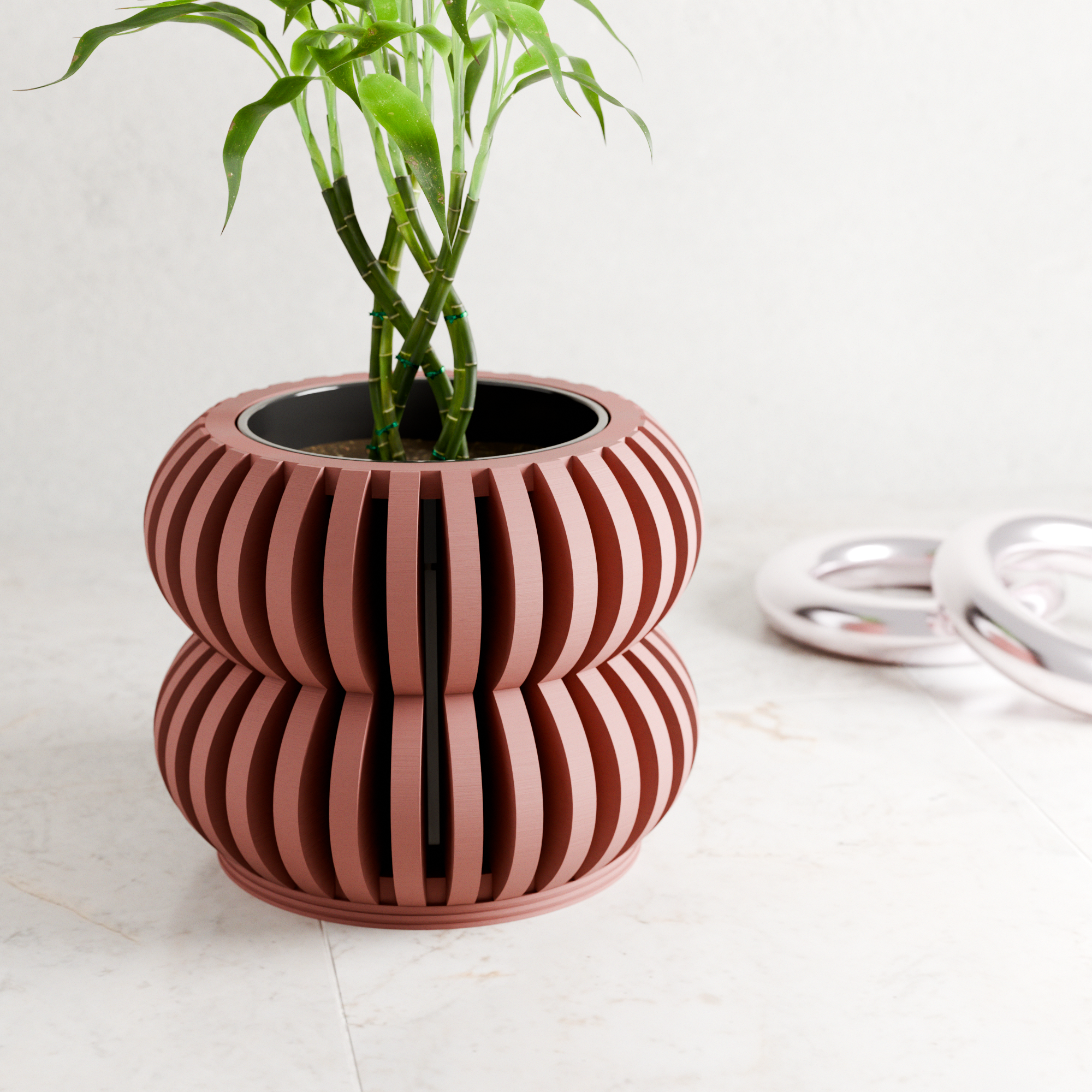 Orchid Planter DOUBLE BUBBLES