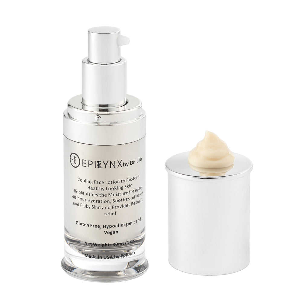Lightweight Face Moisturizer for Sensitive & Dry Skin – Calming & Hydrating