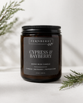 Cypress & Bayberry- 8oz Wood Wick Candle
