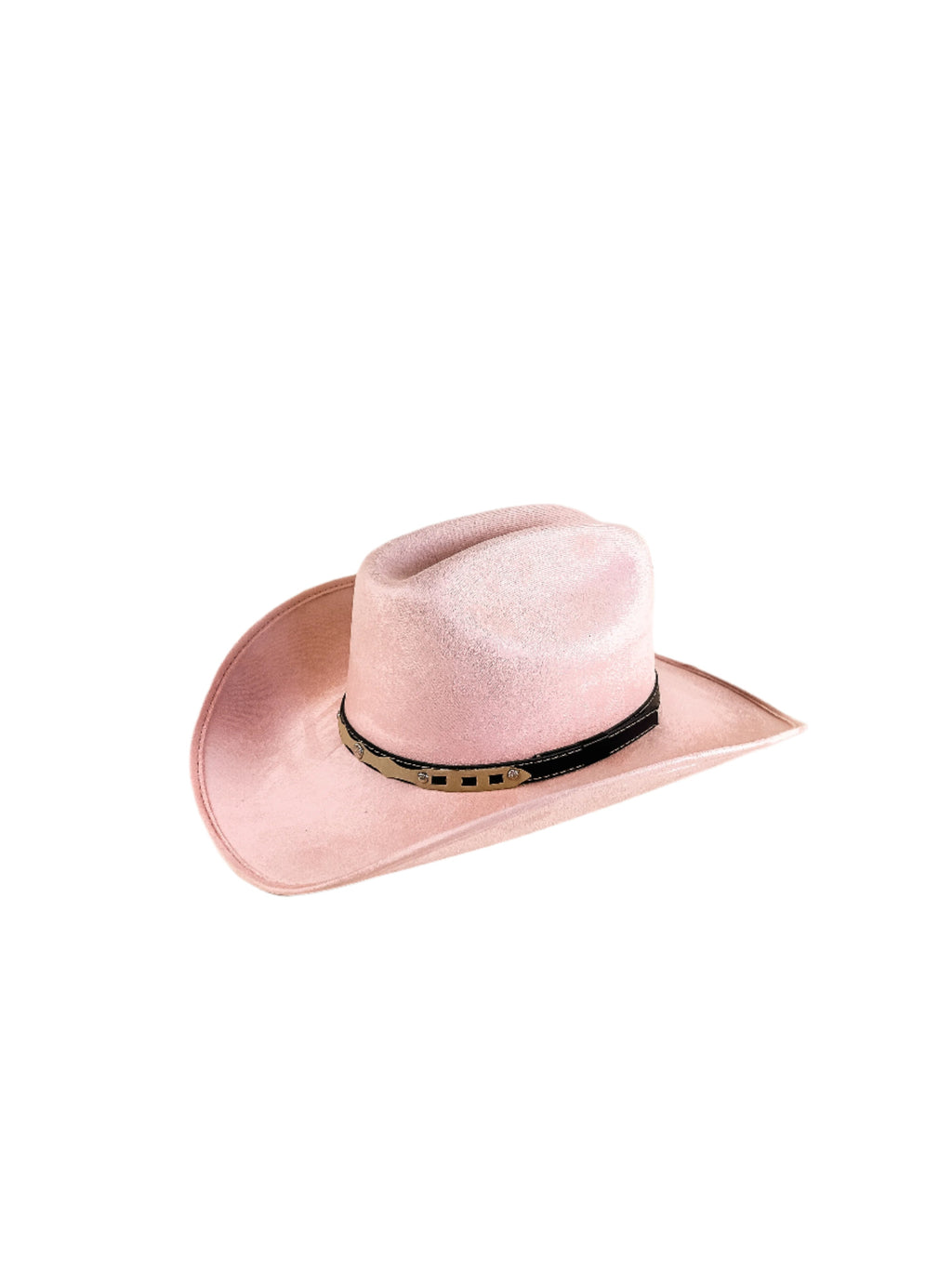 Durango Cowboy Hat - Blush Pink