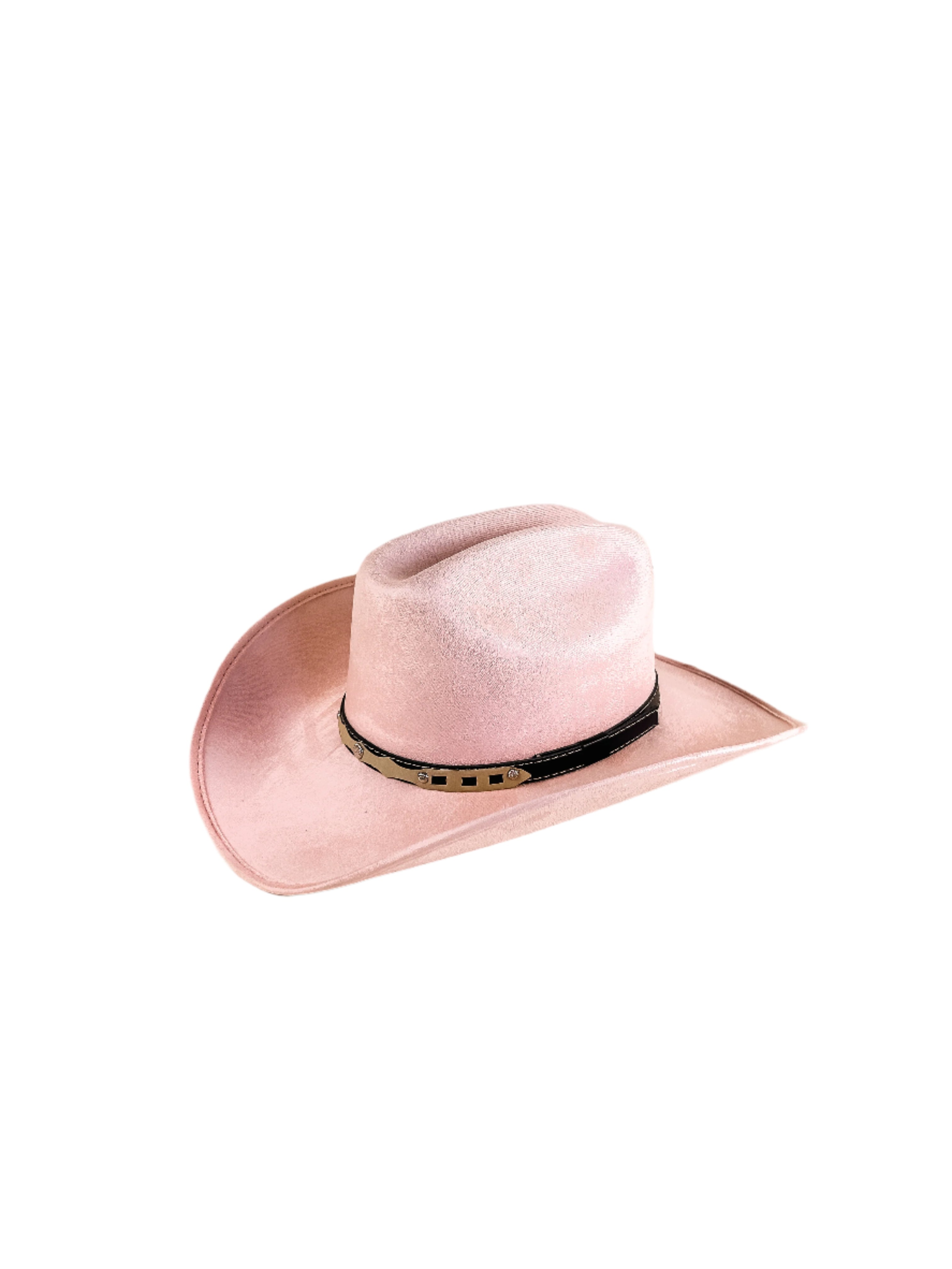 Durango Cowboy Hat - Blush Pink
