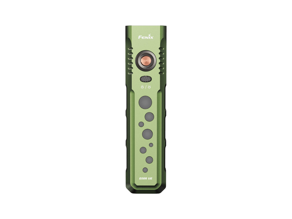 Fenix E08R UE Multi-Light EDC Flashlight With Red Light & Green Laser