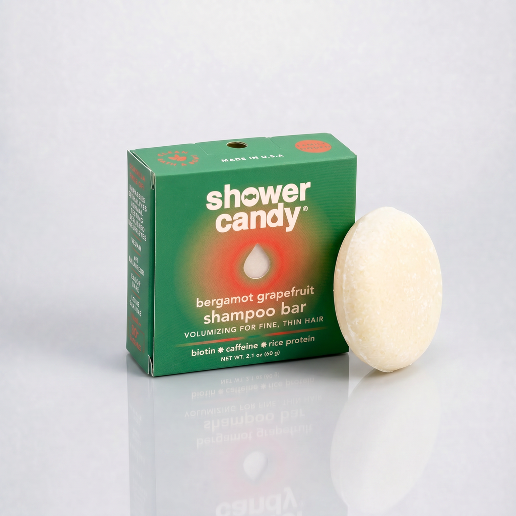 Bergamot Grapefruit Shampoo Bar – Volumizing for Fine Hair