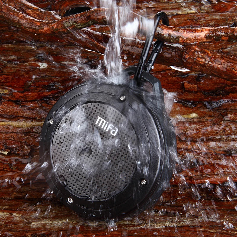 F10 Outdoor Wireless Bluetooth Speaker — IPX6 Waterproof, DSP 3D Sound | Electronics Den