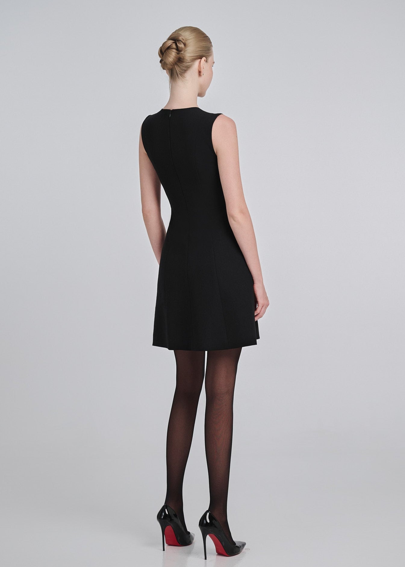 Embellished Pocket Mini Dress