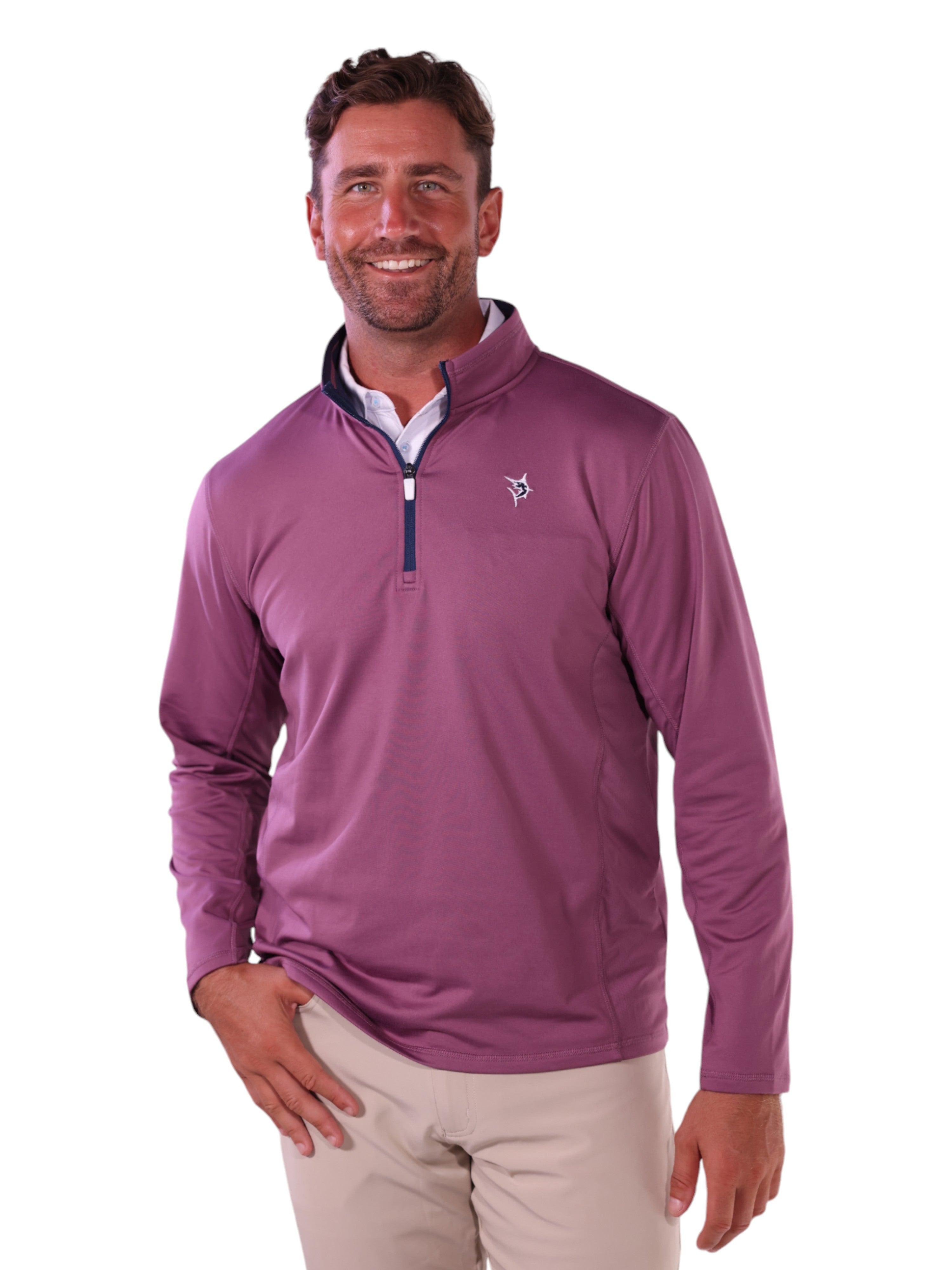 Montauk Quarter Zip — Midweight Coastal Performance Pullover | White Water Life