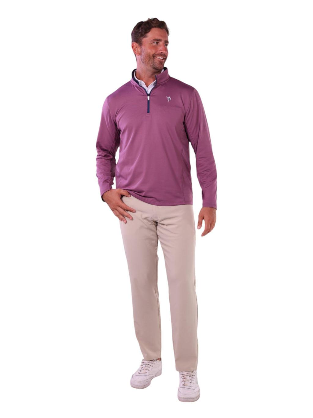 Montauk Quarter Zip — Midweight Coastal Performance Pullover | White Water Life