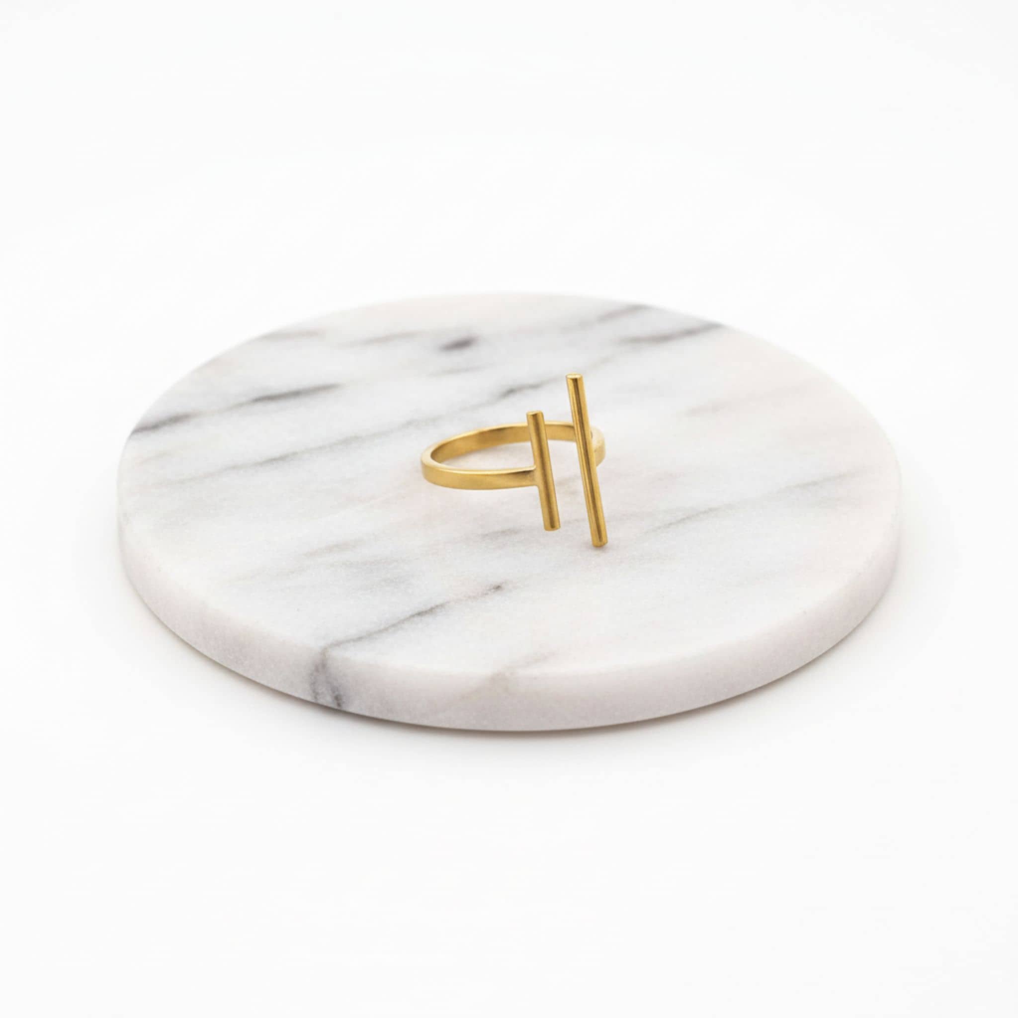 Double Parallel Bar Ring | Mazu