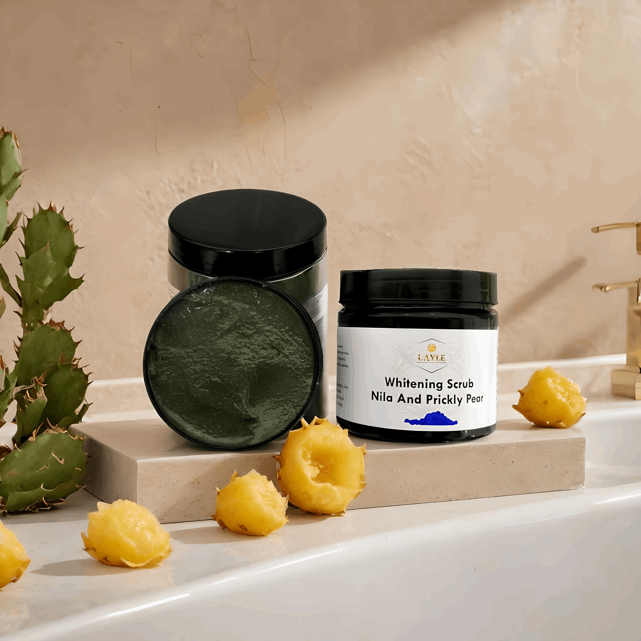 Nila & Prickly Pear Scrub – Reveal Radiant, Silky Skin 💙🌵✨
