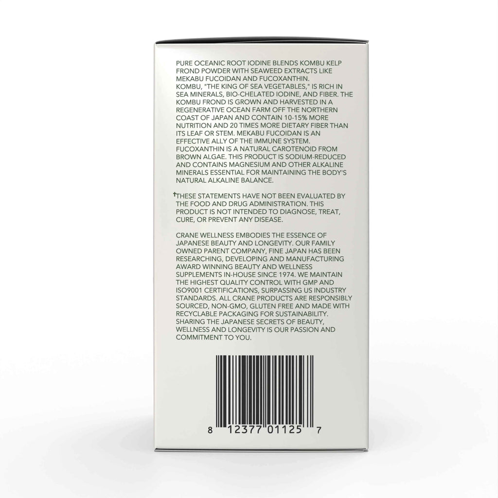 Pure Oceanic Root Iodine Kelp Root Tablets