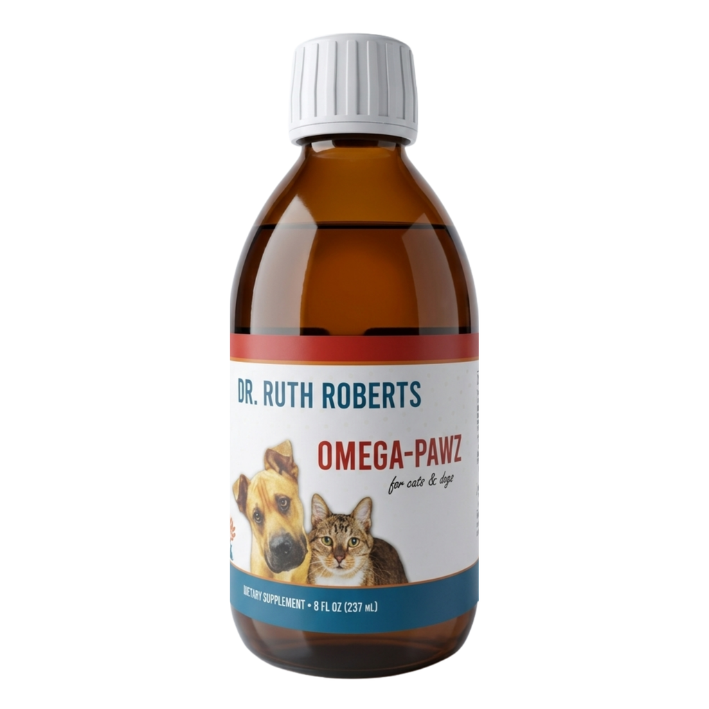 Omega Pawz — Liquid Omega-3 Fish Oil with EPA & DHA for Dogs & Cats | Dr. Ruth Roberts