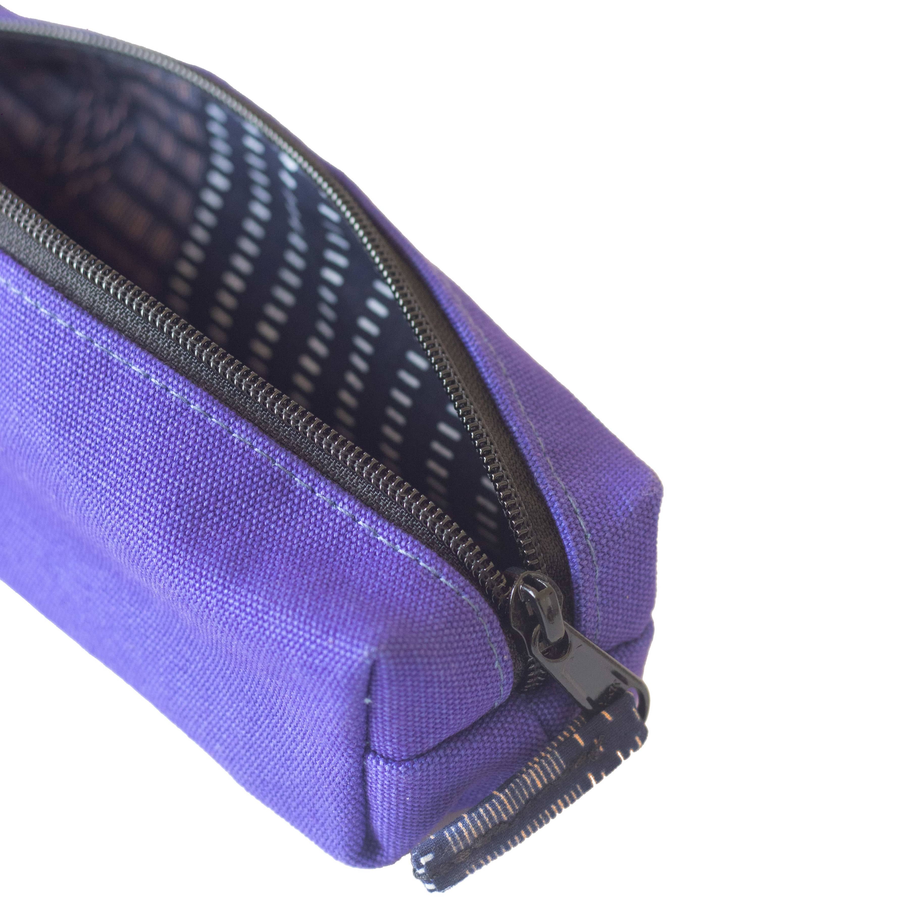 Pencil Pouch Zipper Bag – Fair Trade Cotton Canvas Pencil Case