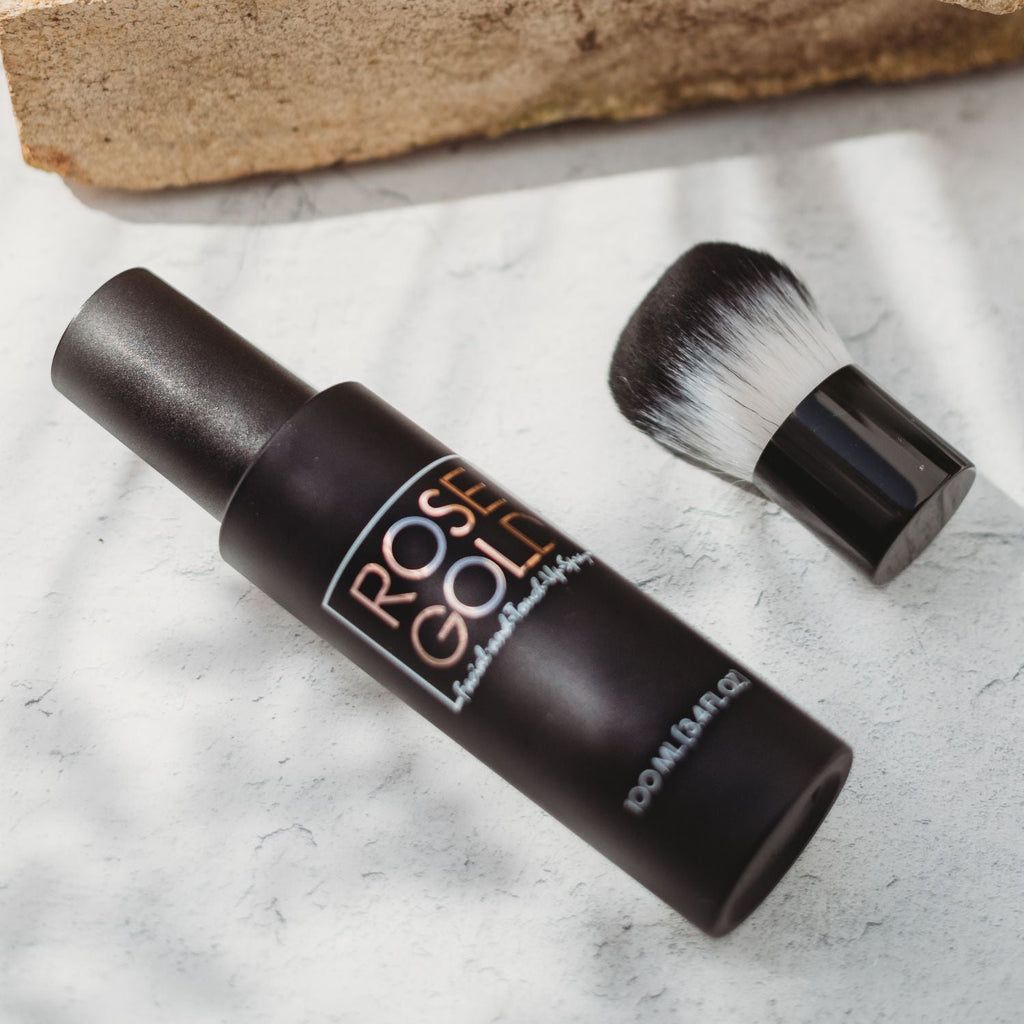Facial Tanning Mist — Clear Tanning Water for Face | Hydrating & Non-Comedogenic | Rose Gold Sunless