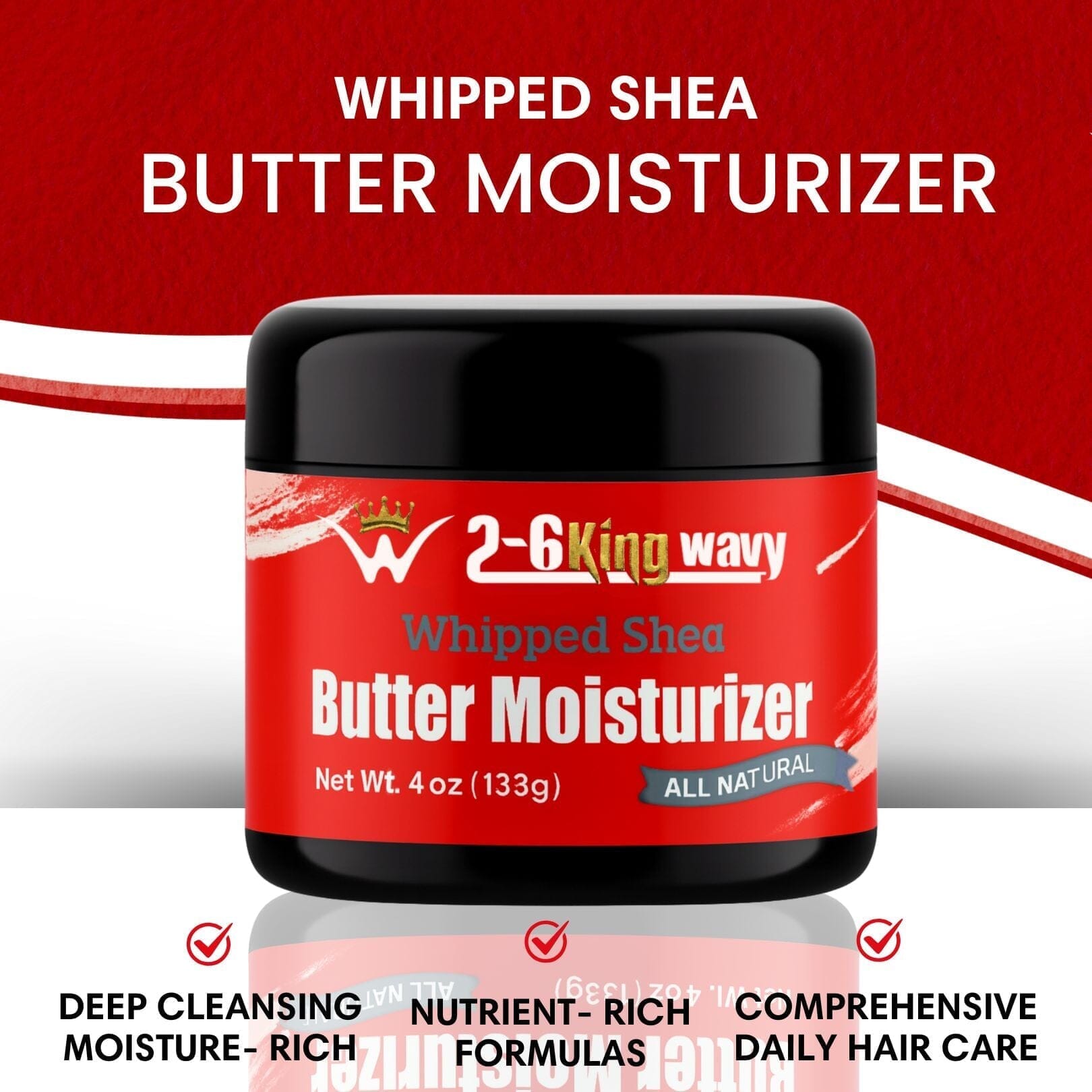 Whipped Shea Butter Moisturizer for Dry Hair
