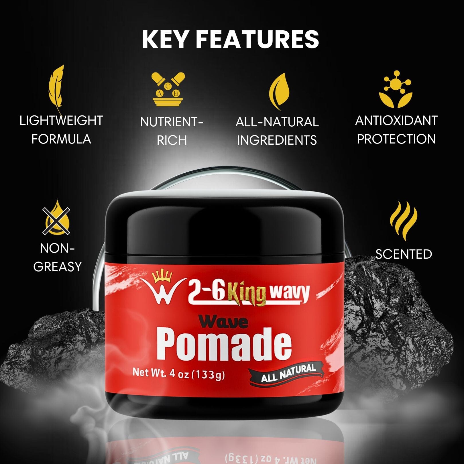 360 Wave Pomade for Hold, Shine & Moisture