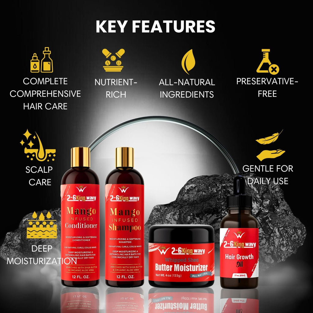 Hydration Bundle for Dry Hair & 360 Waves (Hydration Pack)