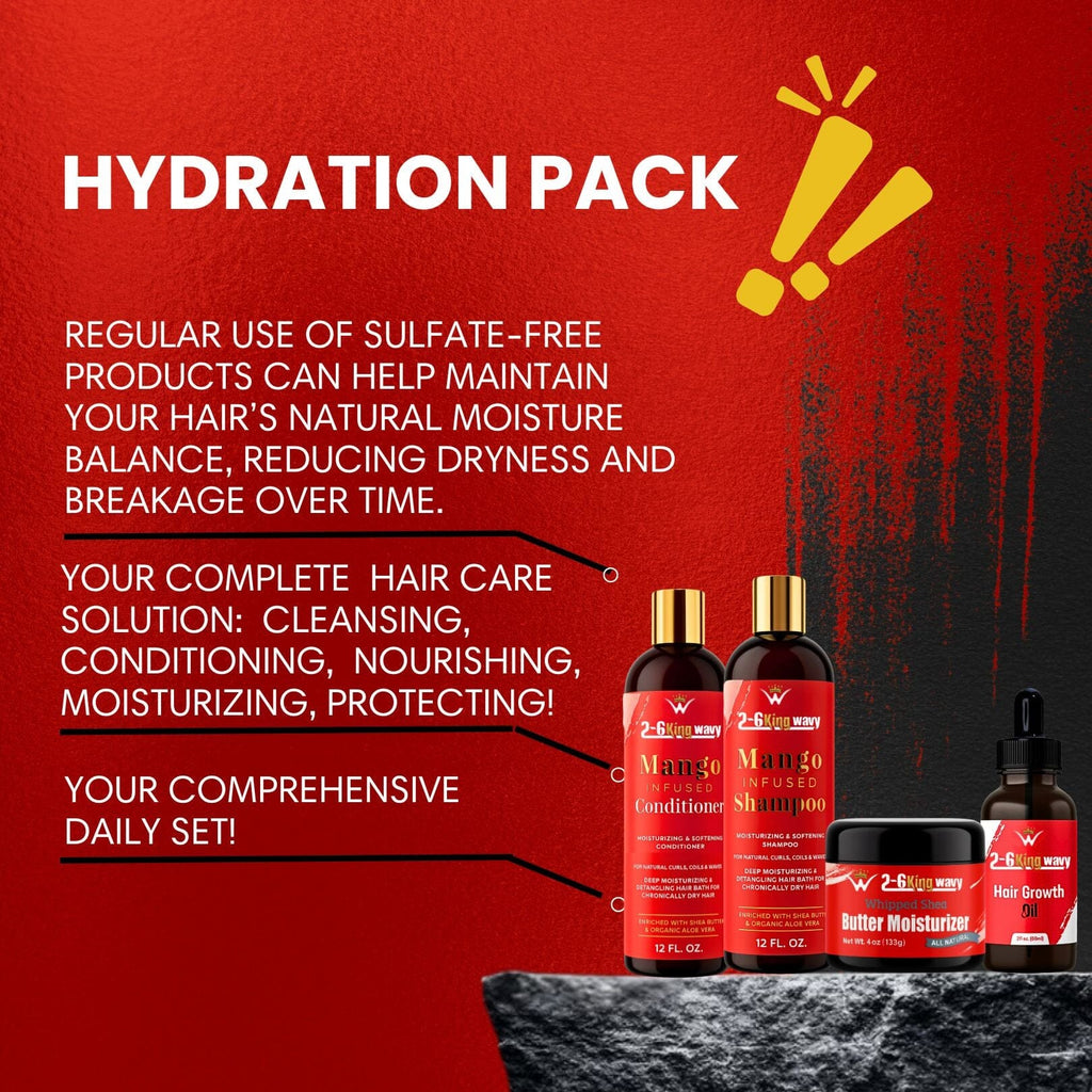 Hydration Bundle for Dry Hair & 360 Waves (Hydration Pack)