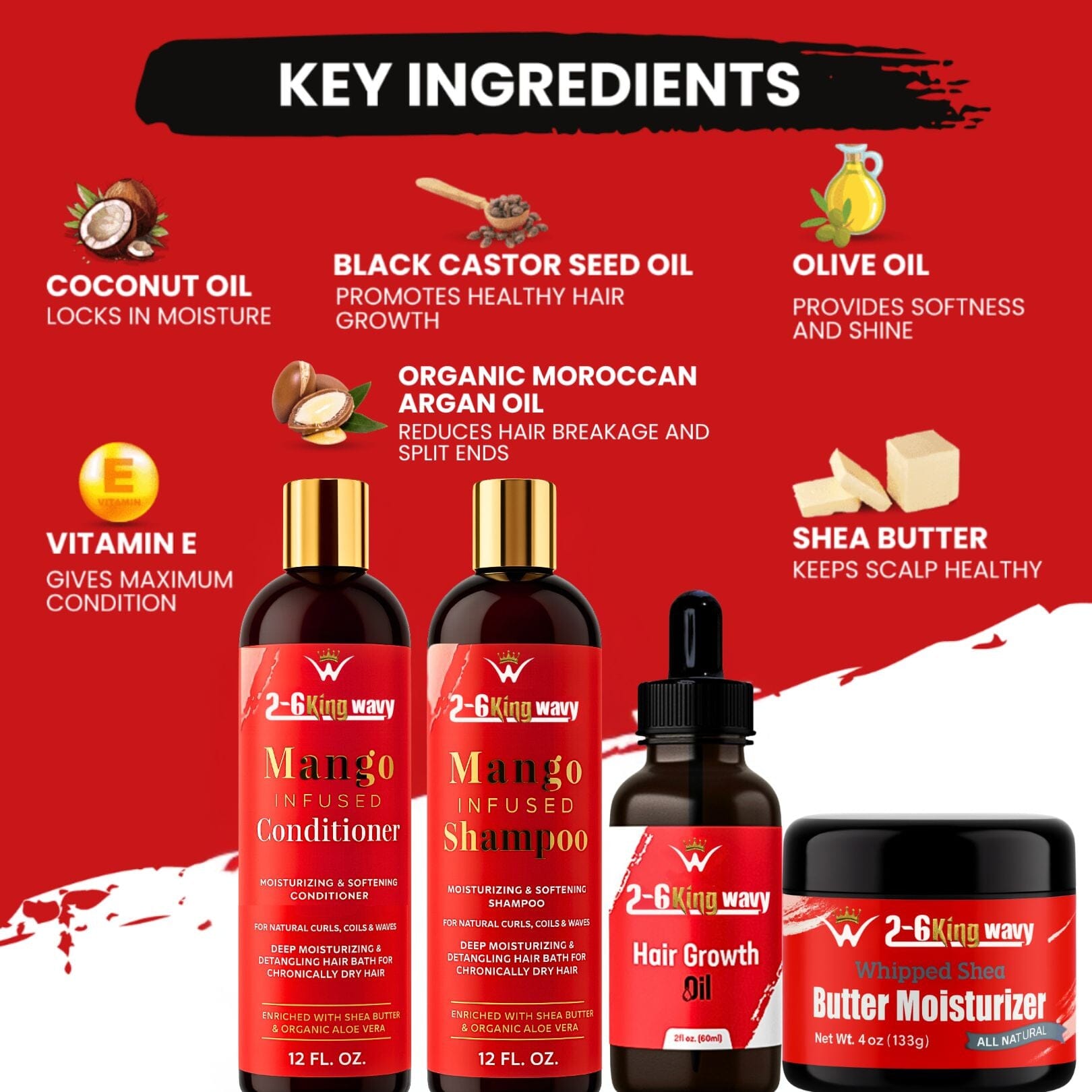 Hydration Bundle for Dry Hair & 360 Waves (Hydration Pack)