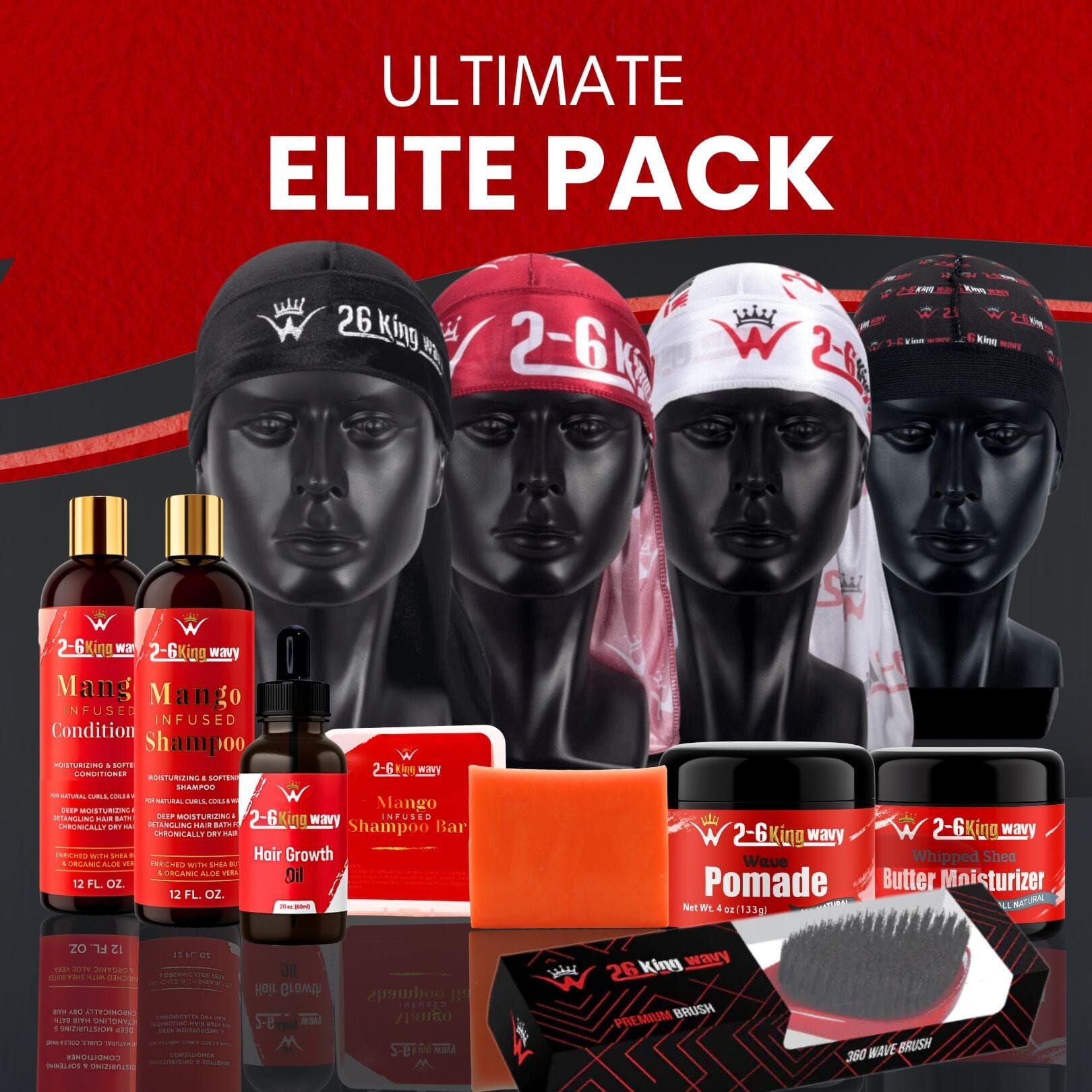 Ultimate 360 Wave & Hair Growth Bundle (Ultimate Elite Pack)