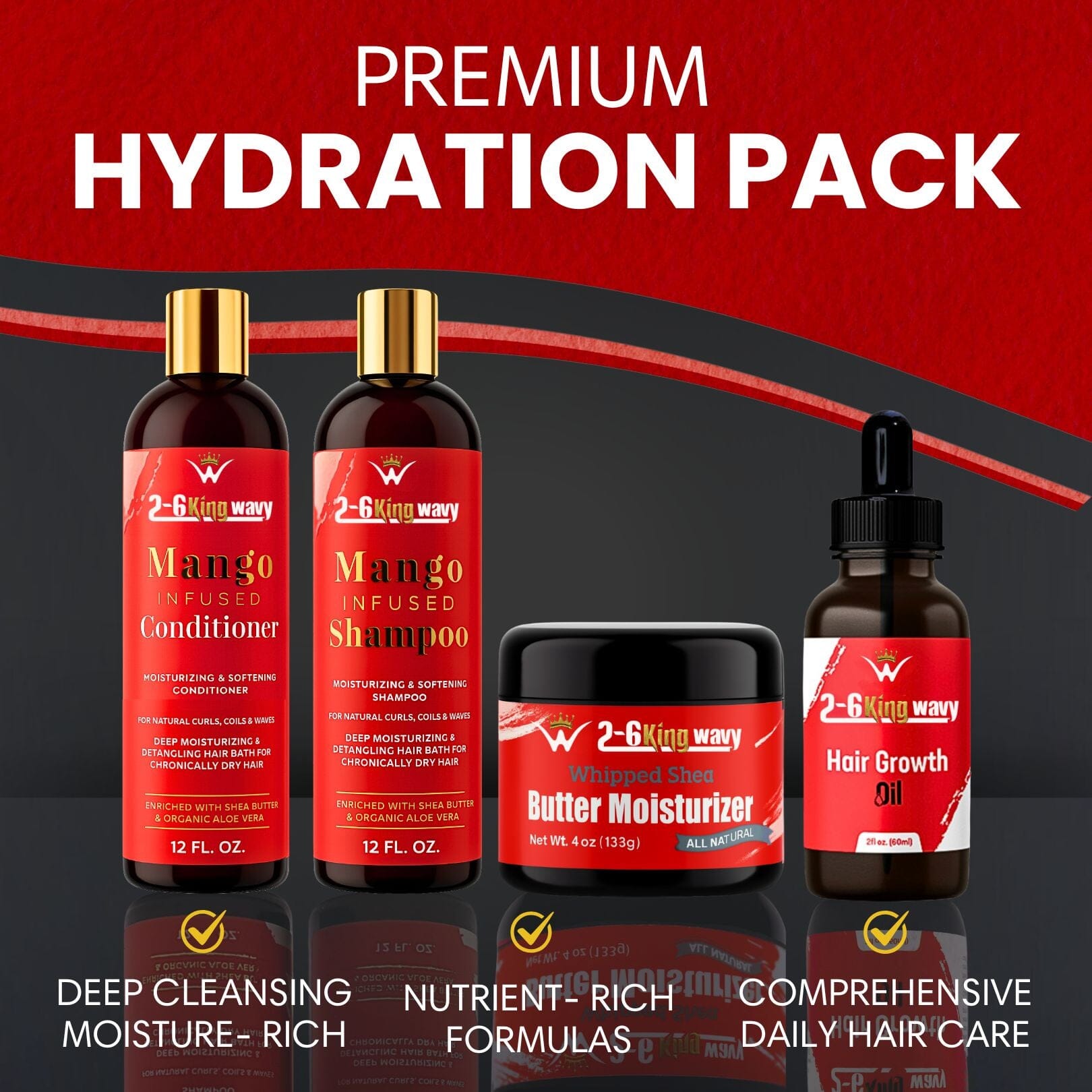 Hydration Bundle for Dry Hair & 360 Waves (Hydration Pack)