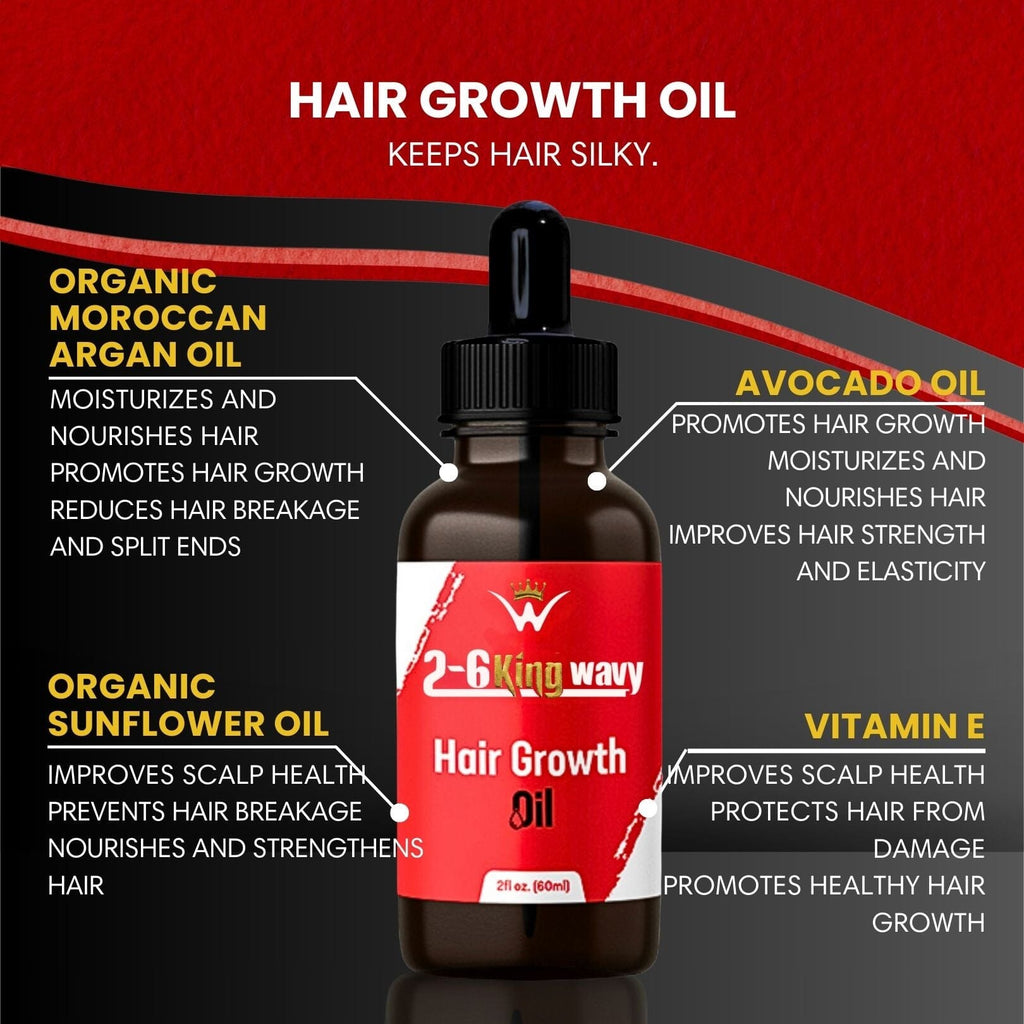 Hair Growth Oil for Scalp, Waves & Coarse Hair