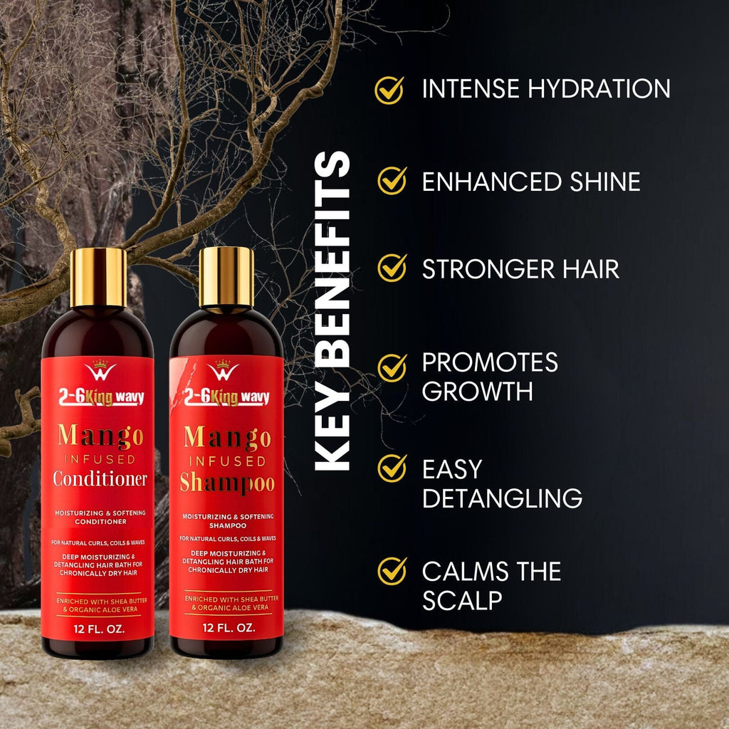 Mango Shampoo & Conditioner Duo for Dry Hair