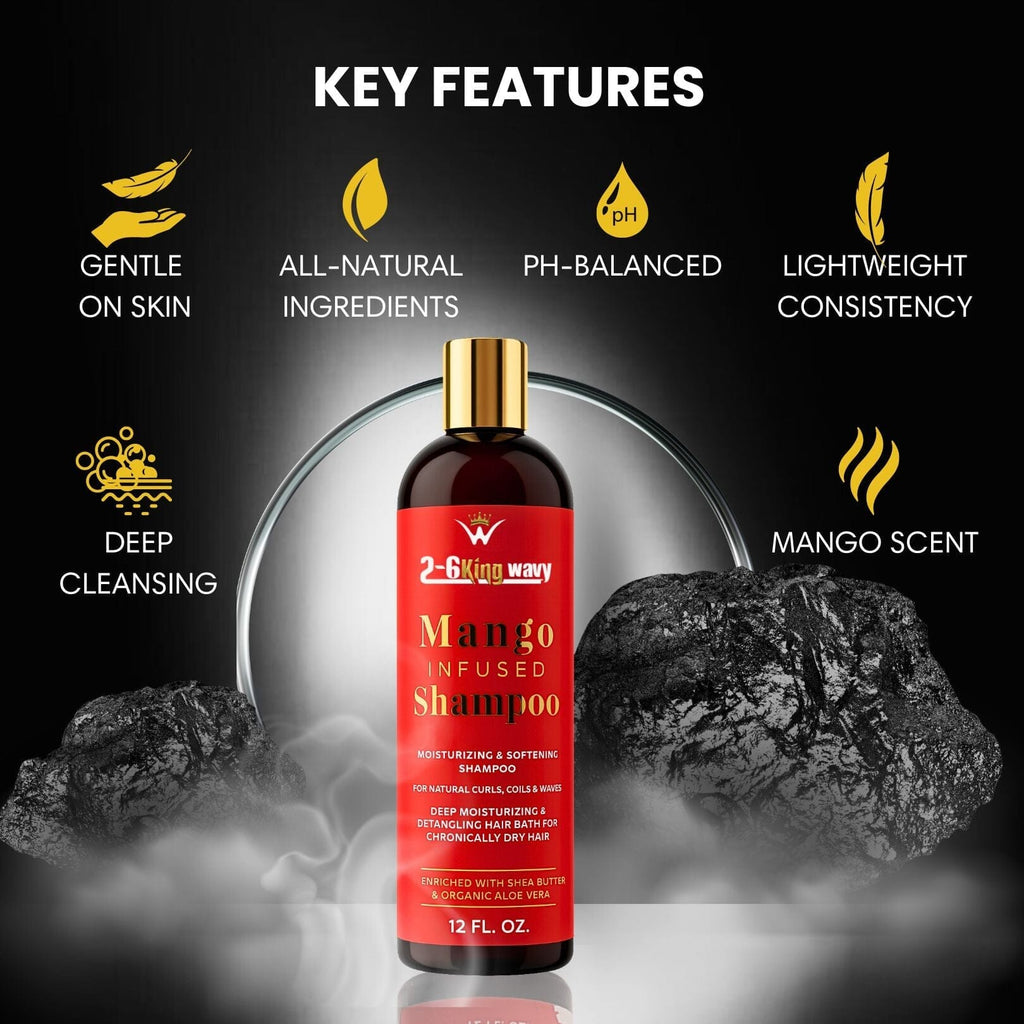 Infused Mango Shampoo 12 FL OZ Premium Quality (10% Off)