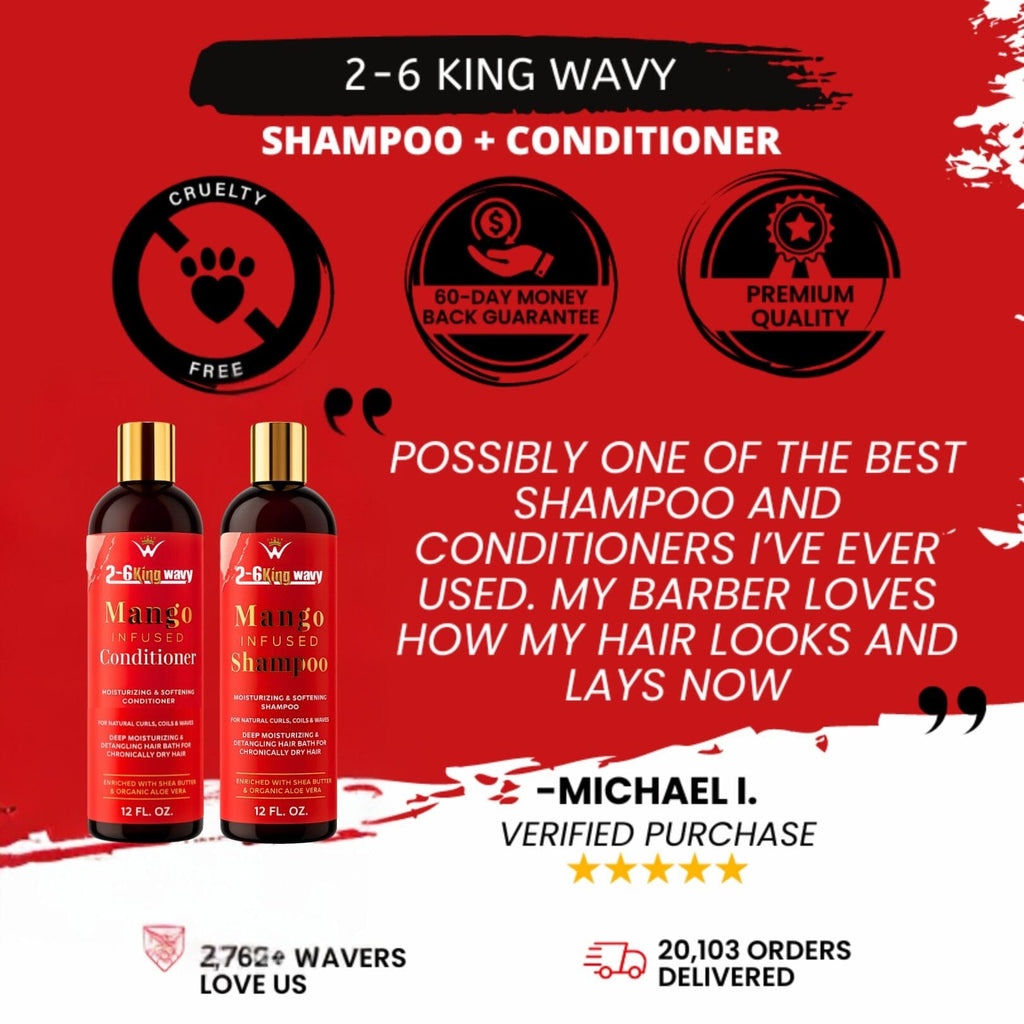 Mango Shampoo & Conditioner Duo for Dry Hair