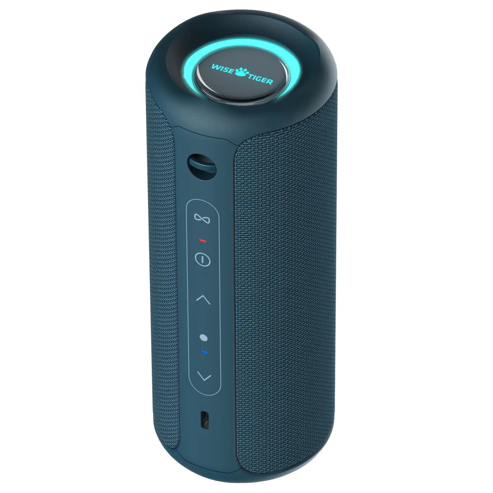 P3 Portable Bluetooth Speaker — 30W, IPX7 Waterproof, RGB Lights | Electronics Den
